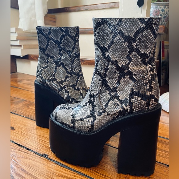 Plateforme boots - Picture 6 of 7